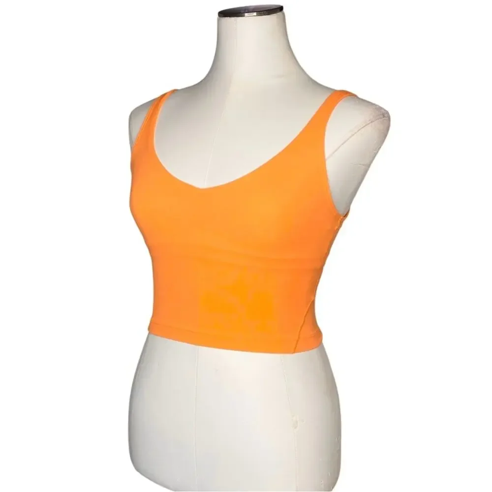 Lululemon Align Tank Top in Orange Soda size 4